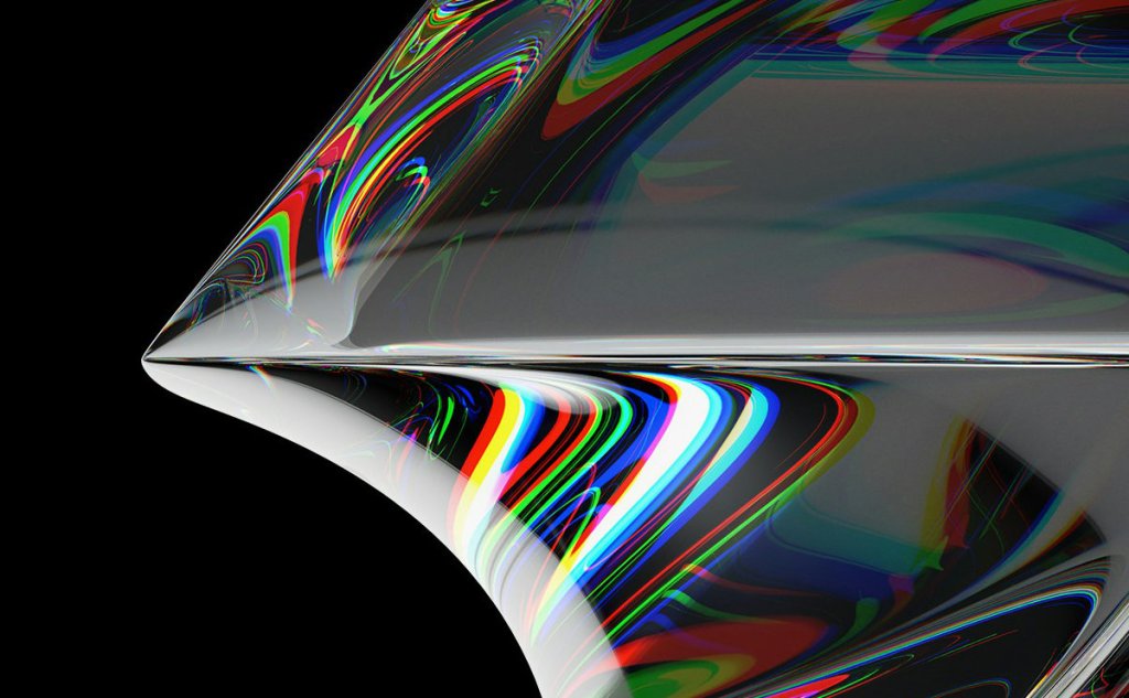 Chrome plated customer fastener solution on a black background.