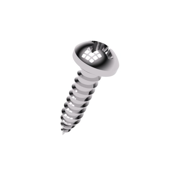 10g x 3/4 (4.8 x 19) Pozi Pan AB Self Tapping Screw A2 Stainless Steel